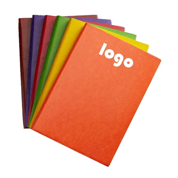 Notebook with PU Leather Softcover for School and Office