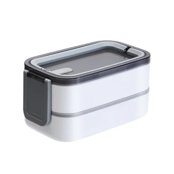 2-Layer Bento Box with Utensils