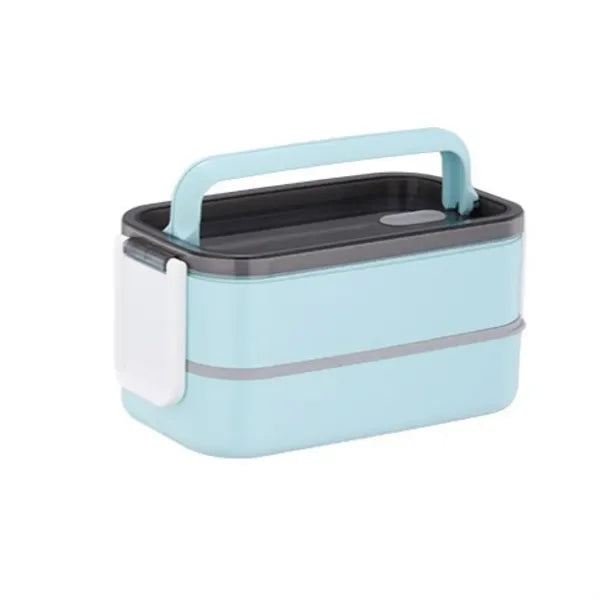 2-Layer Bento Box with Utensils