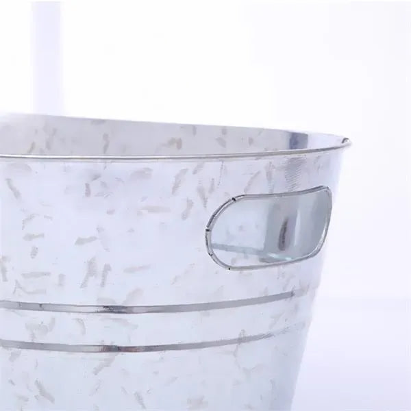3.5 Gallons Galvanized Beverage Tub Ice Bucket