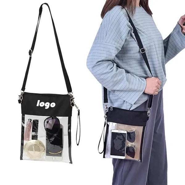 PVC Transparent Cross-body Bag