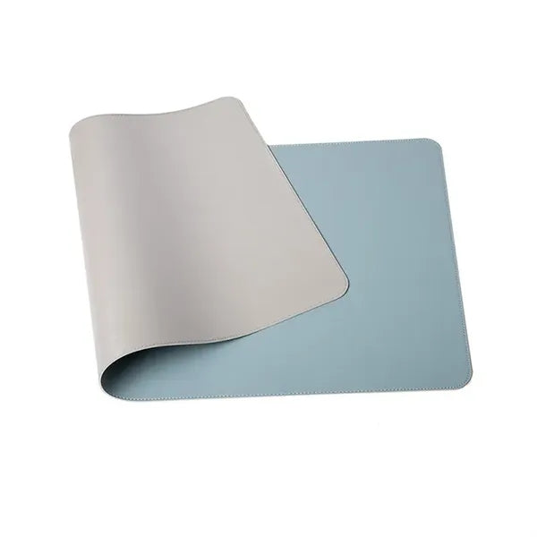 Dual Sided Pu Leather Office Desk Mouse Pad