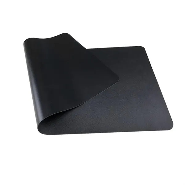 Dual Sided Pu Leather Office Desk Mouse Pad