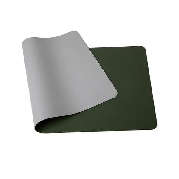 Dual Sided Pu Leather Office Desk Mouse Pad
