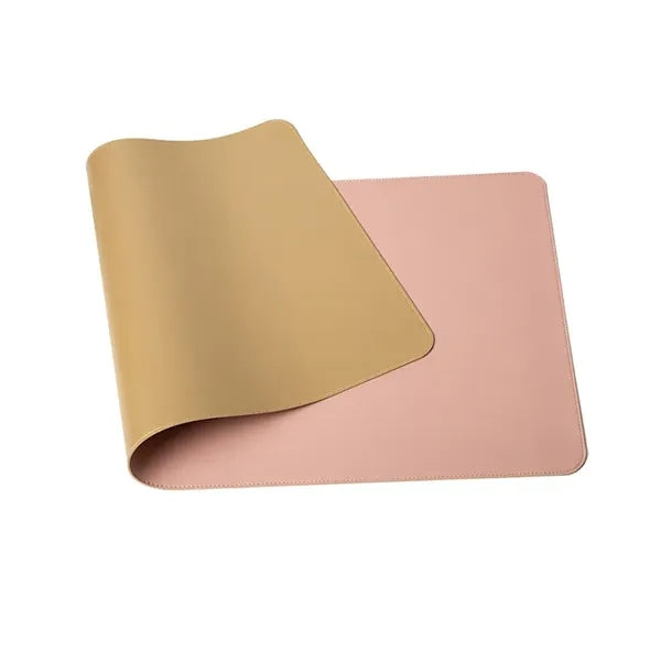Dual Sided Pu Leather Office Desk Mouse Pad