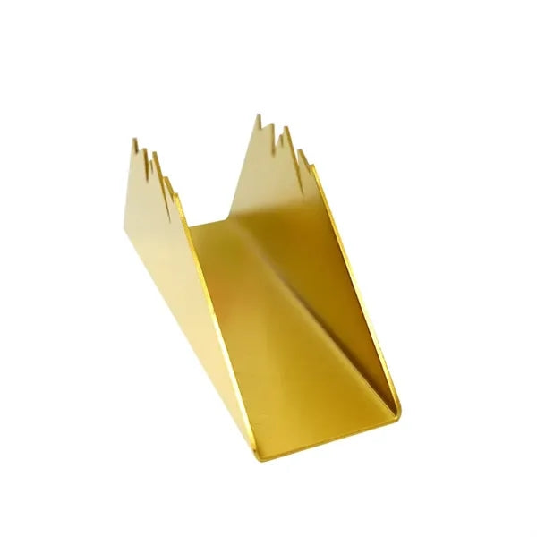 Stainless Steel Golden Tabletop Napkin Tissue Holder