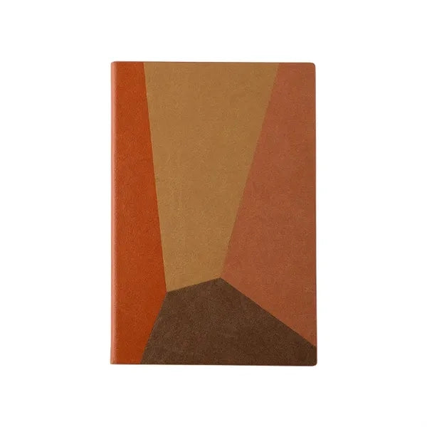 Stitching Color Geometric Figure Cover A5 Notebook