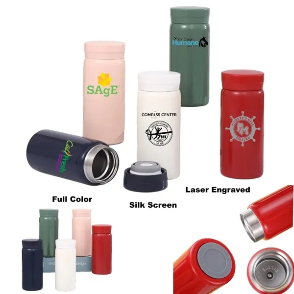 200/300 ML Mini Insulated Double Wall Flask Water Thermos