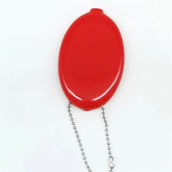 PVC Coin Jelly Purse Keychain Holder