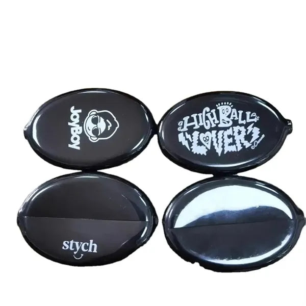 PVC Coin Jelly Purse Keychain Holder