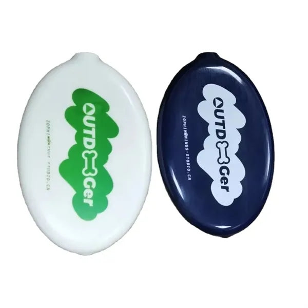 PVC Coin Jelly Purse Keychain Holder