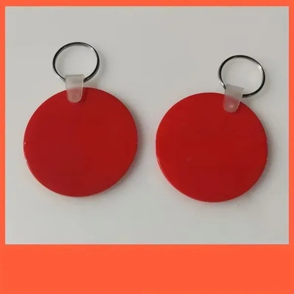 Round PVC Keychain