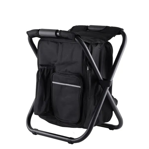 Portable Folding Camping Chair Backpack Cooler Bag
