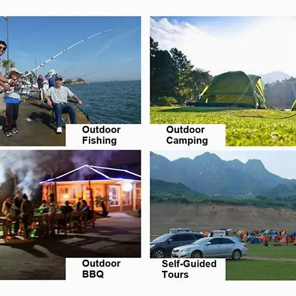 Portable Folding Camping Chair Backpack Cooler Bag