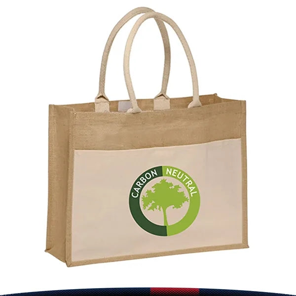 Trisp Jute Tote Bag