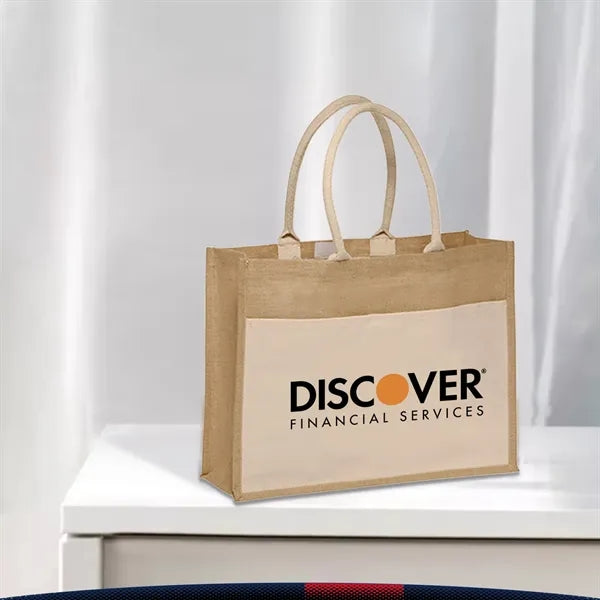 Trisp Jute Tote Bag