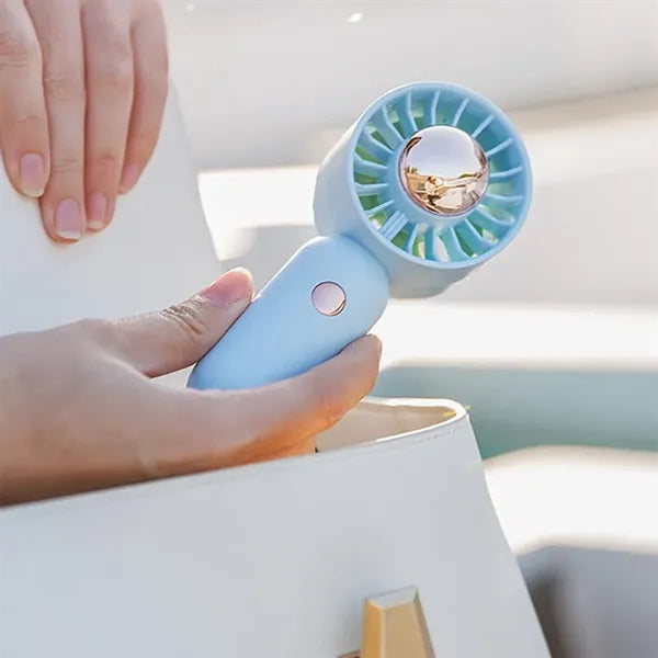 3 Speed Portable Mini Usb Rechargeable Handheld Fan