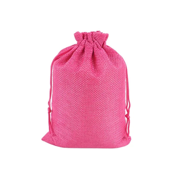 Linen Drawstring Jewelry Gift Bag