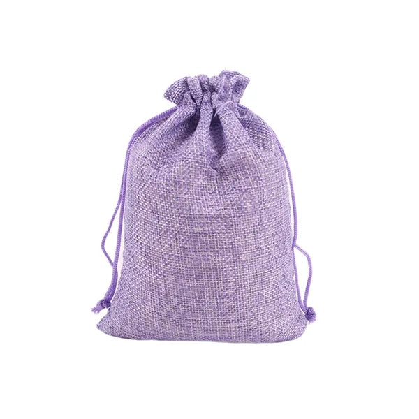 Linen Drawstring Jewelry Gift Bag