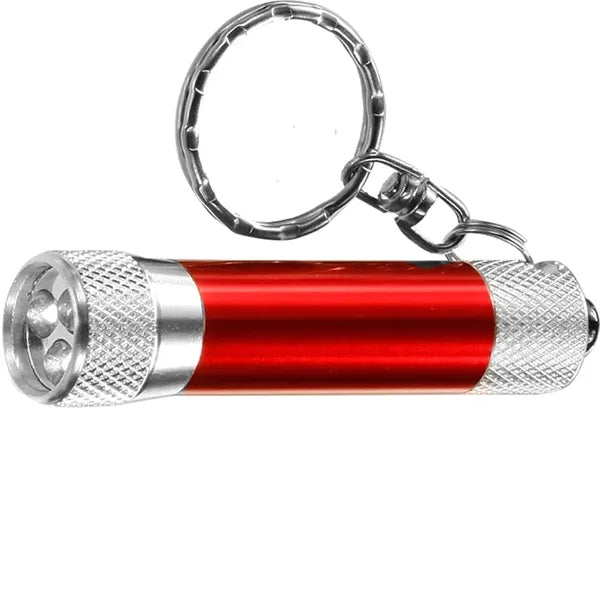 Metal LED Flashlight Keychains
