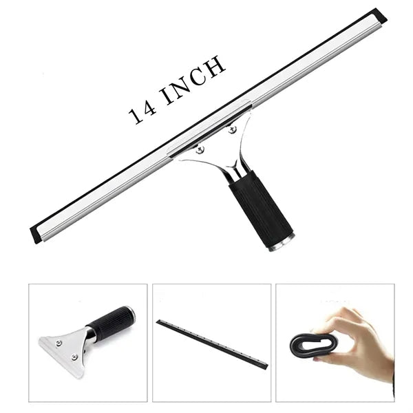 14 Inch Stainless Steel Window and Glass Squeegee