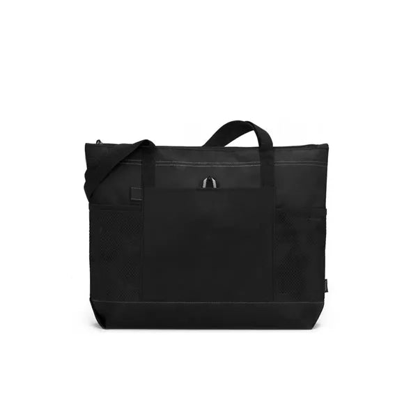 Polyester Zipper Tote Bag