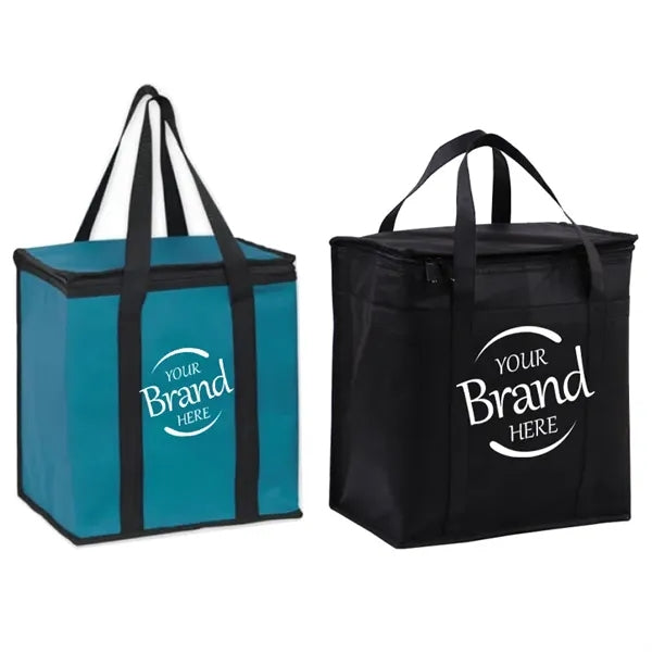 Non woven Aluminum Foil Insulated Cooler Tote Bag