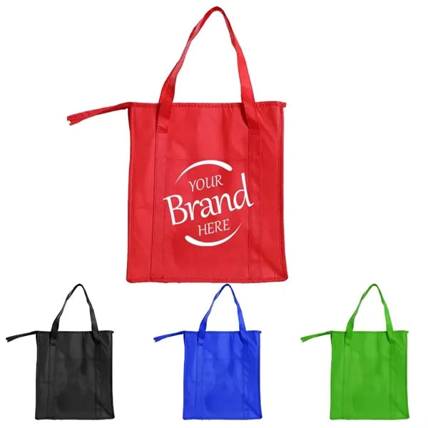Non woven Aluminum Foil Insulated Cooler Tote Bag