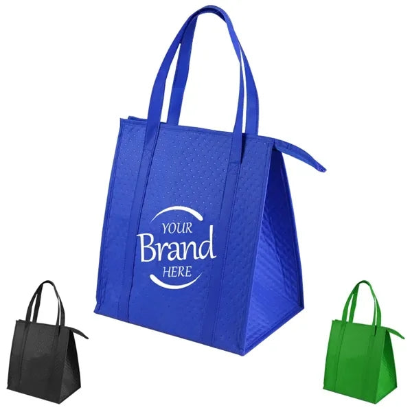 Non woven Aluminum Foil Insulated Cooler Tote Bag