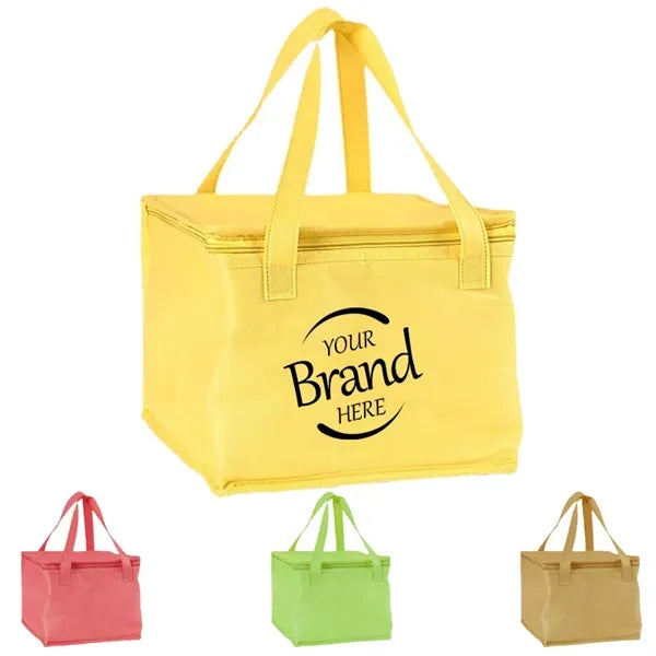 Non woven Aluminum Foil Insulated Cooler Tote Bag
