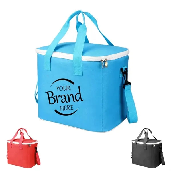 Non woven Aluminum Foil Insulated Cooler Tote Bag