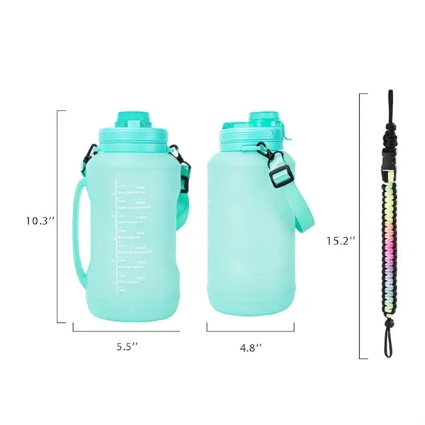 60 OZ Silicone Collapsible Water Bottles Foldable Cup
