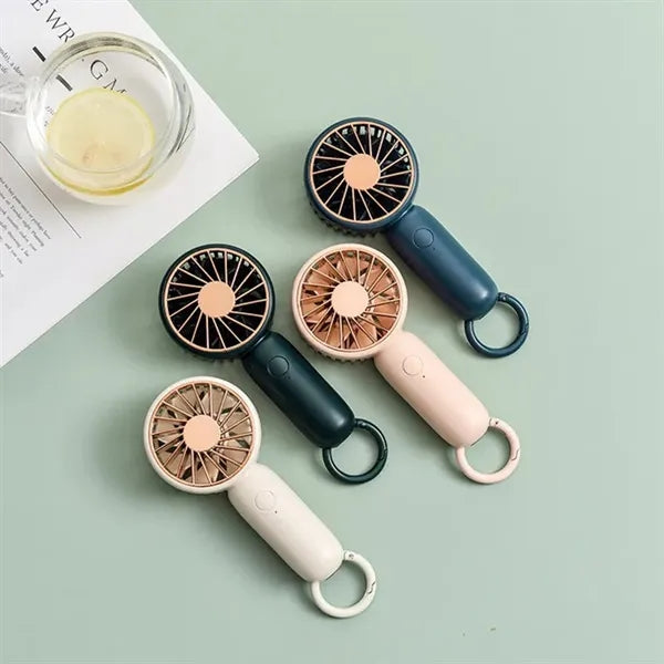 Mini 3 Speed Adjustable Usb Rechargeable Handheld Fan