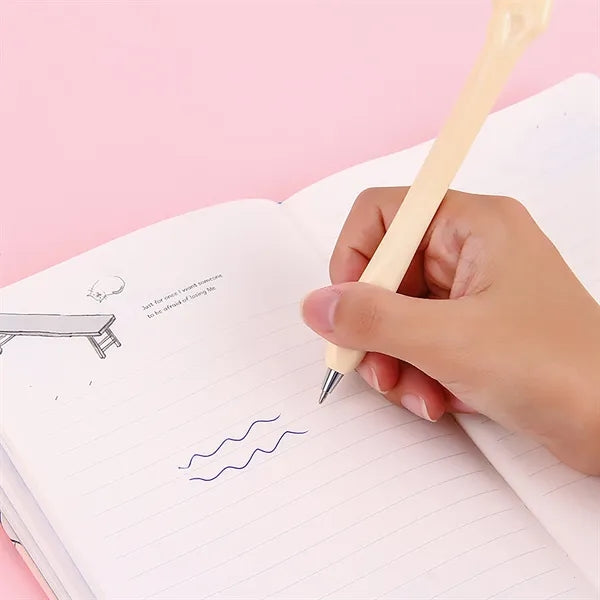Bone-Shaped Ballpoint Pen