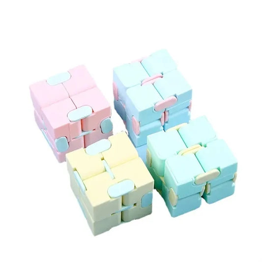 Infinity Cube Fidget Toy Stress Relieving Fidgeting Game