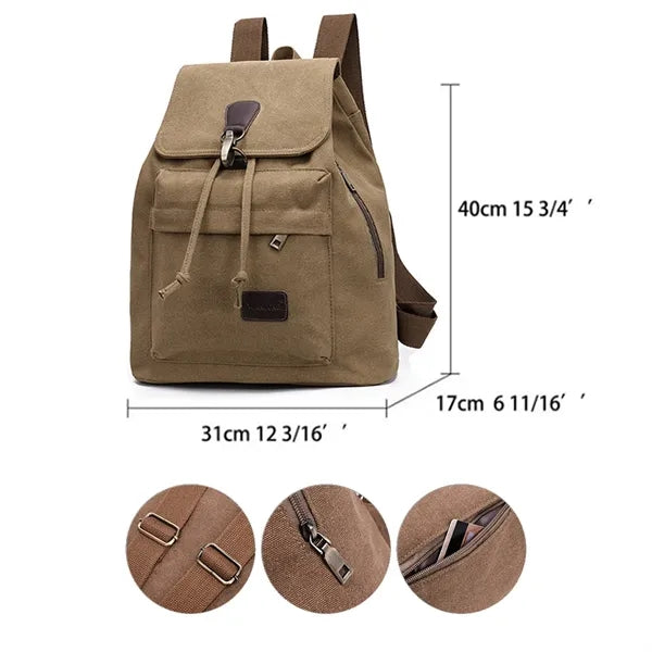 Vintage Travel Rucksacks Backpack