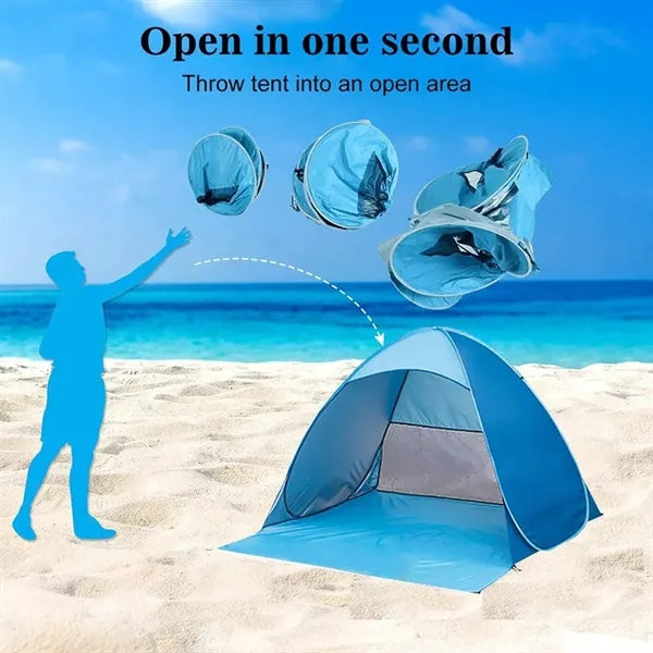 Automatic Pop Up Portable Beach Tent