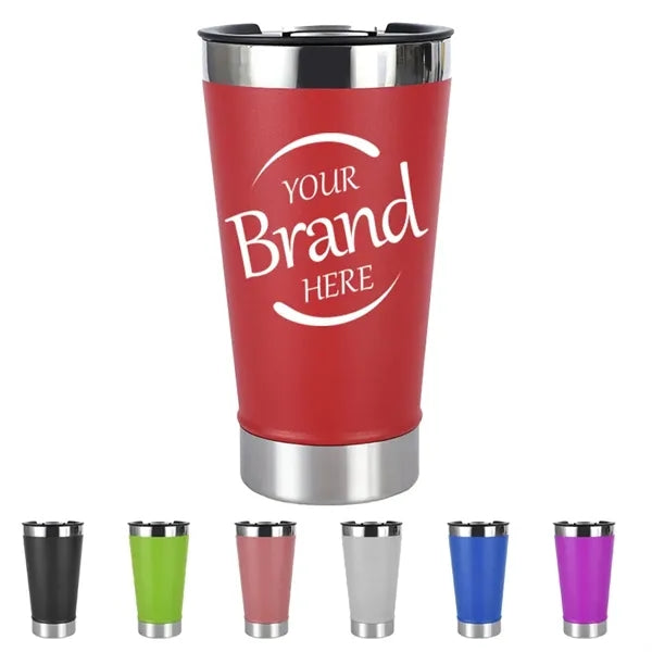 20 Oz Stainless Steel Beer Tumbler With Bottle Opener