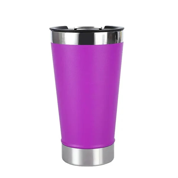 20 Oz Stainless Steel Beer Tumbler With Bottle Opener