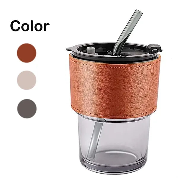 14OZ. Customizable Bamboo Shaped Glass With Sheath