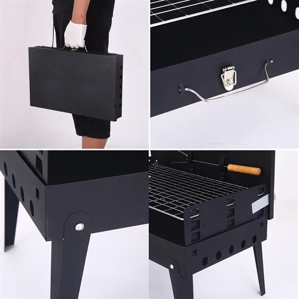 Foldable Barbecue Charcoal Grill