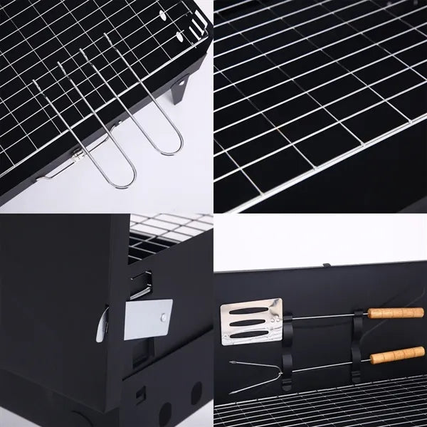 Foldable Barbecue Charcoal Grill