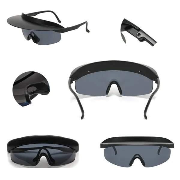 Plastic Beach Swimming Party Sun Visor Windshield Sunglasses