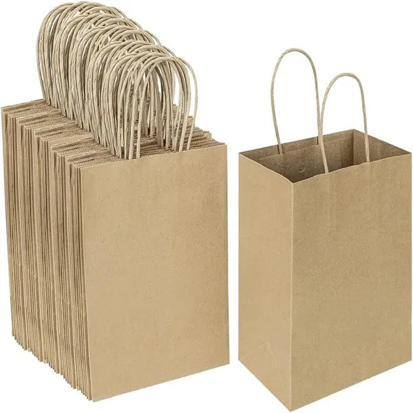 Kraft Paper Party Favor Bags