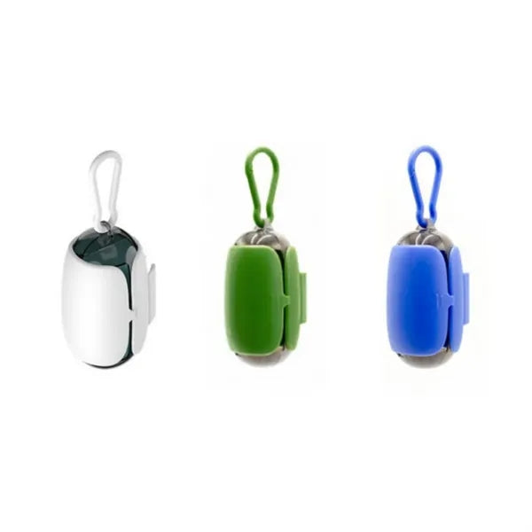 Portable Biodegradable Pill Pet Waste Garbage Bag Dispenser