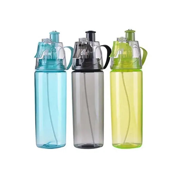 20 oz Mist Spray Squeeze Sports Water Bottle