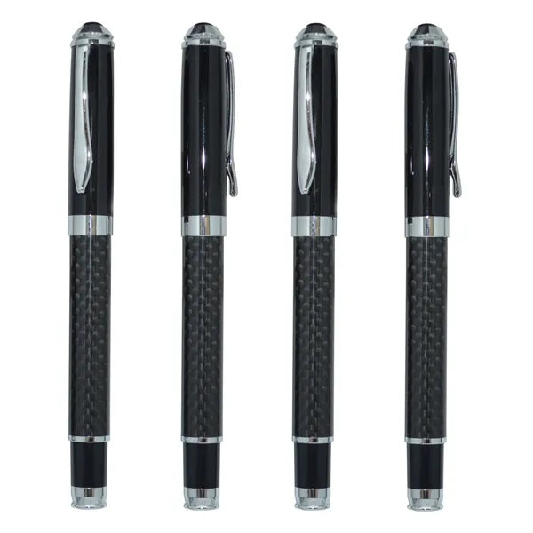 Executive High Carbon Fiber Brass Stylus Sign Pen