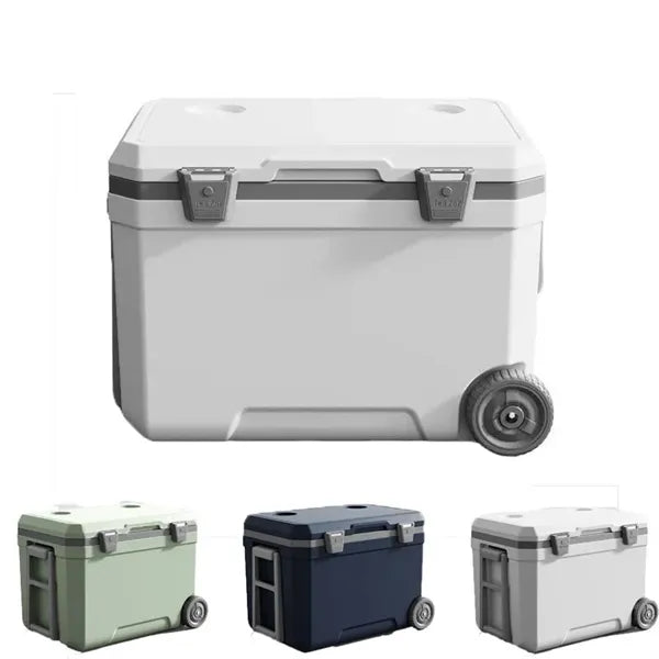 Insulated Portable Cooler with Wheels