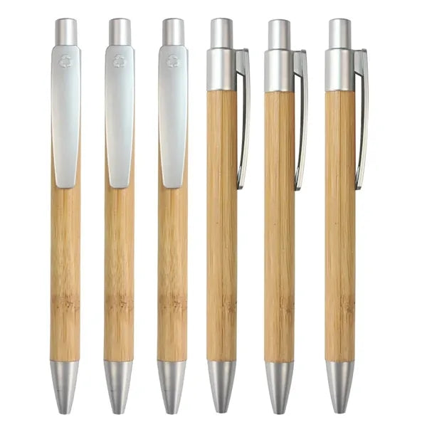 Bamboo And Wood Ballpoint Pen