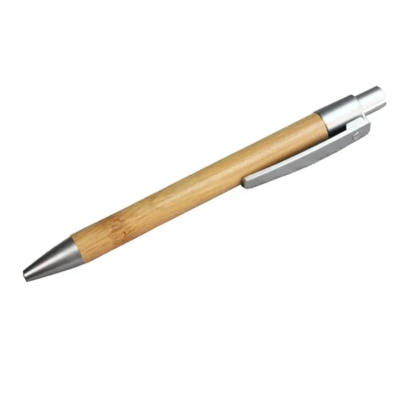 Bamboo And Wood Ballpoint Pen